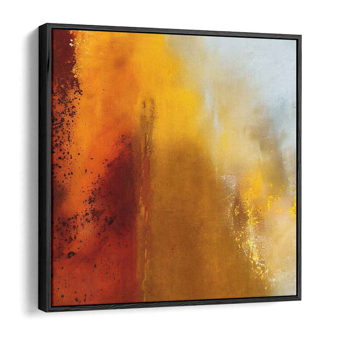 Brown Abstract Print #031