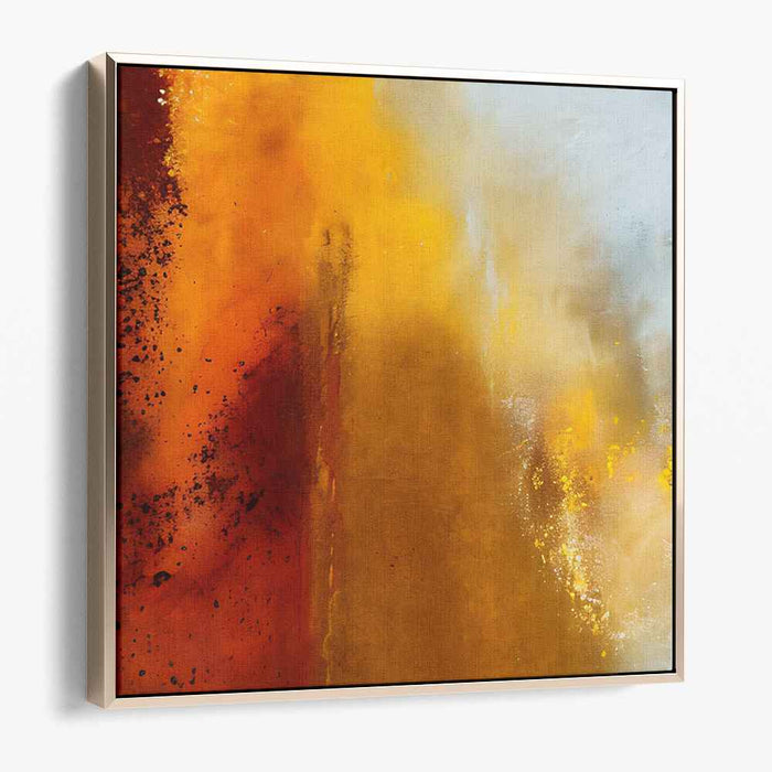 Brown Abstract Print #031