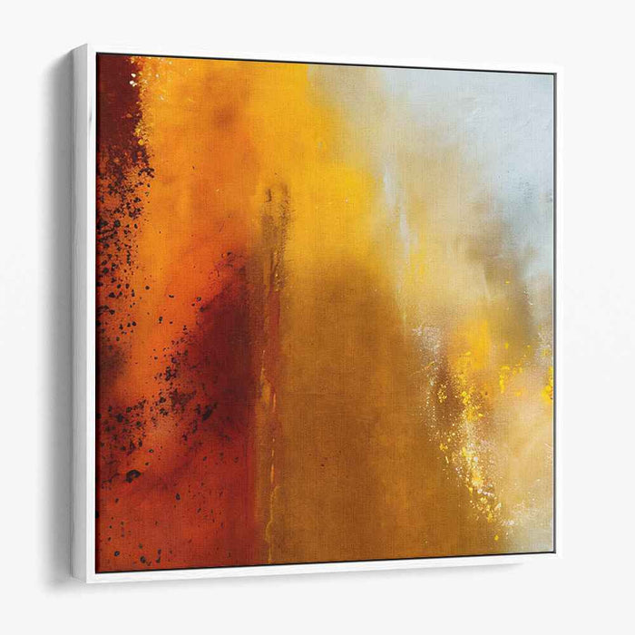 Brown Abstract Print #031