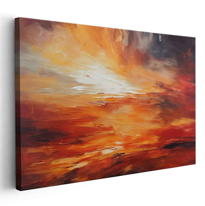 Brown Abstract Print #106