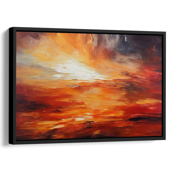 Brown Abstract Print #106