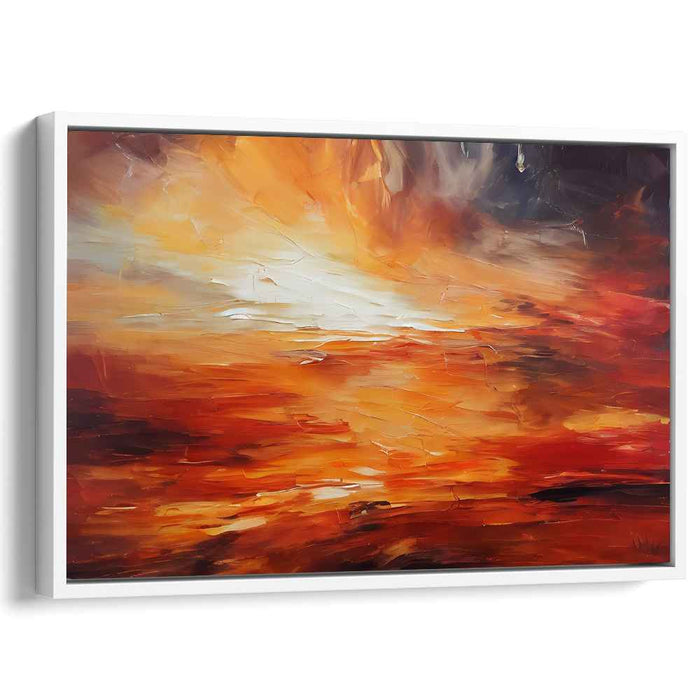 Brown Abstract Print #106