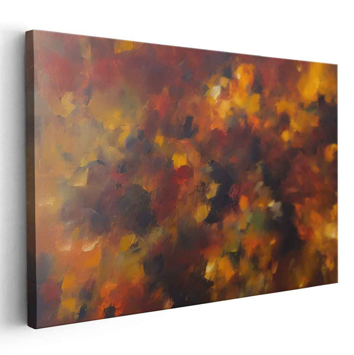 Brown Abstract Print #111