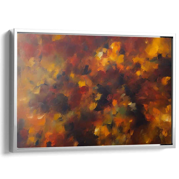 Brown Abstract Print #111