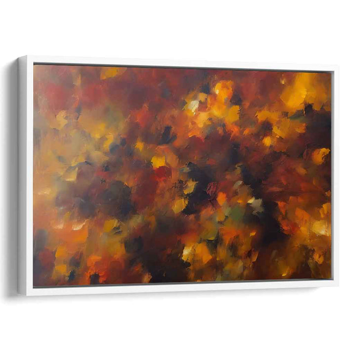 Brown Abstract Print #111