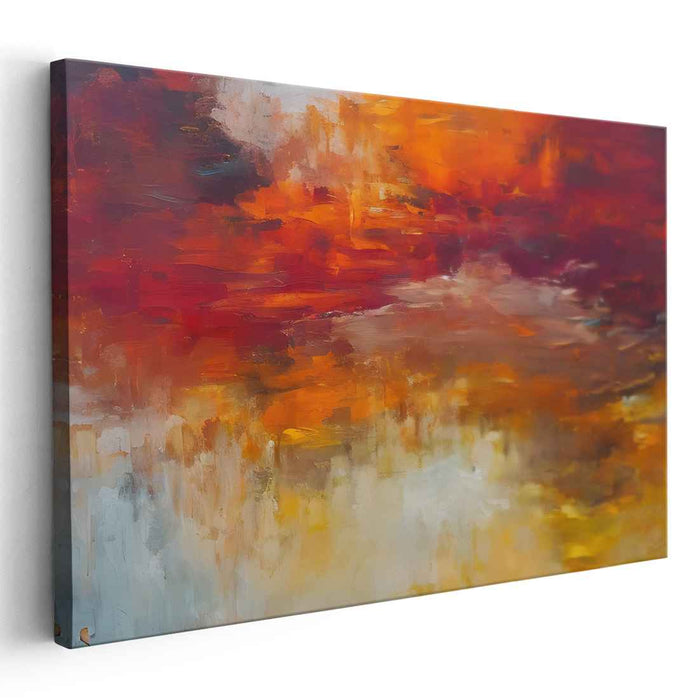 Brown Abstract Print #113