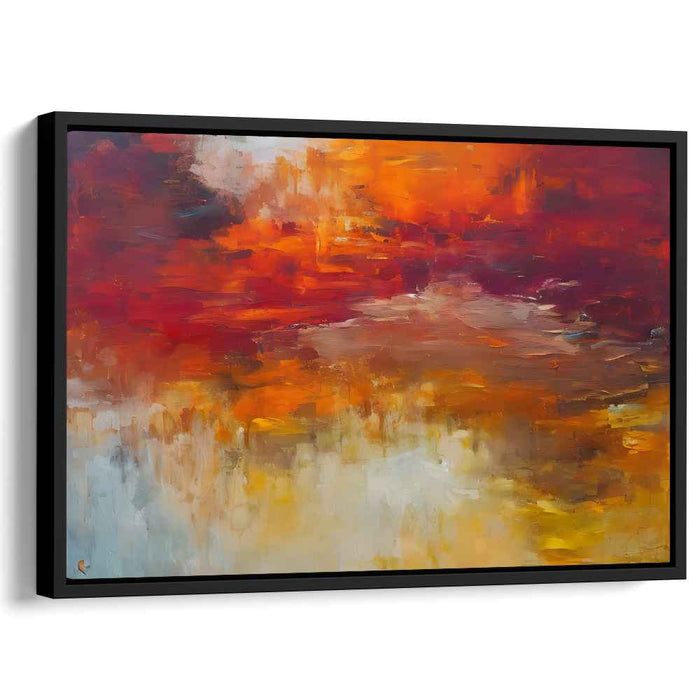 Brown Abstract Print #113