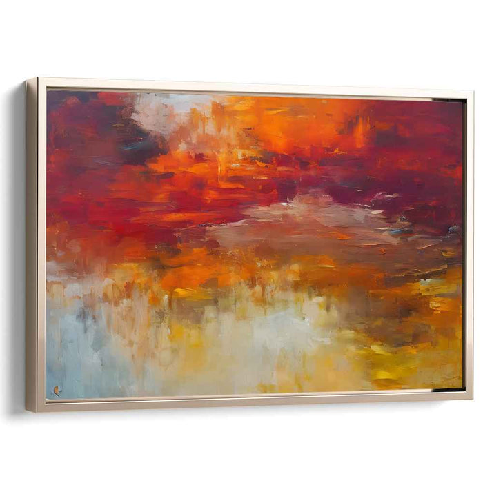 Brown Abstract Print #113