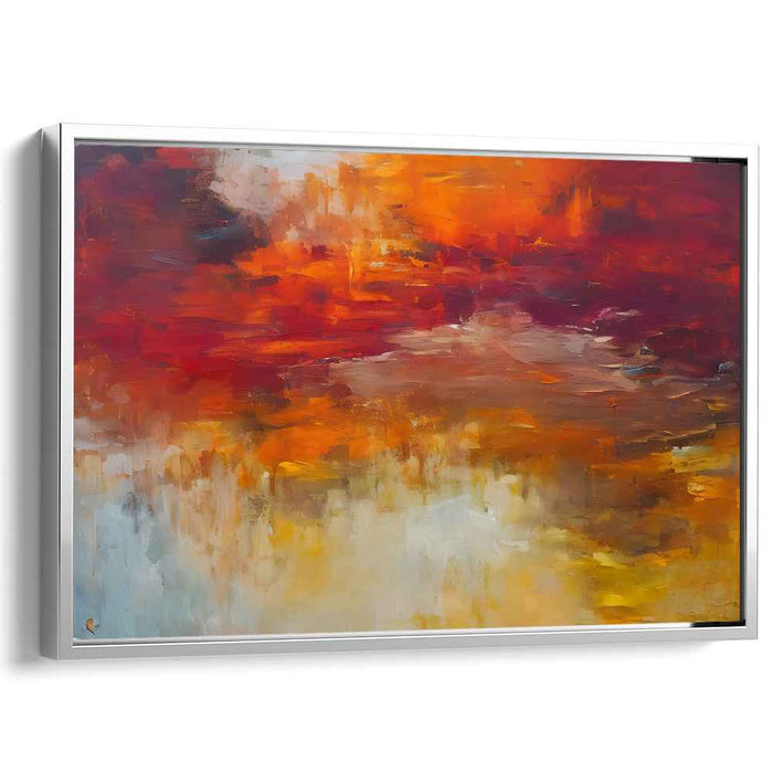 Brown Abstract Print #113