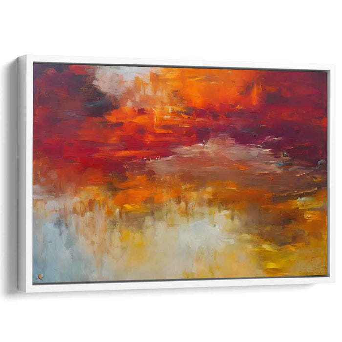 Brown Abstract Print #113