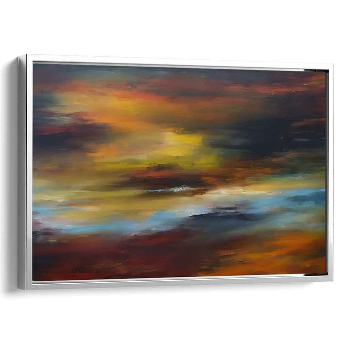 Color Confluence Melody: A Symphony of Colors - Abstract Expressionist Canvas Art
