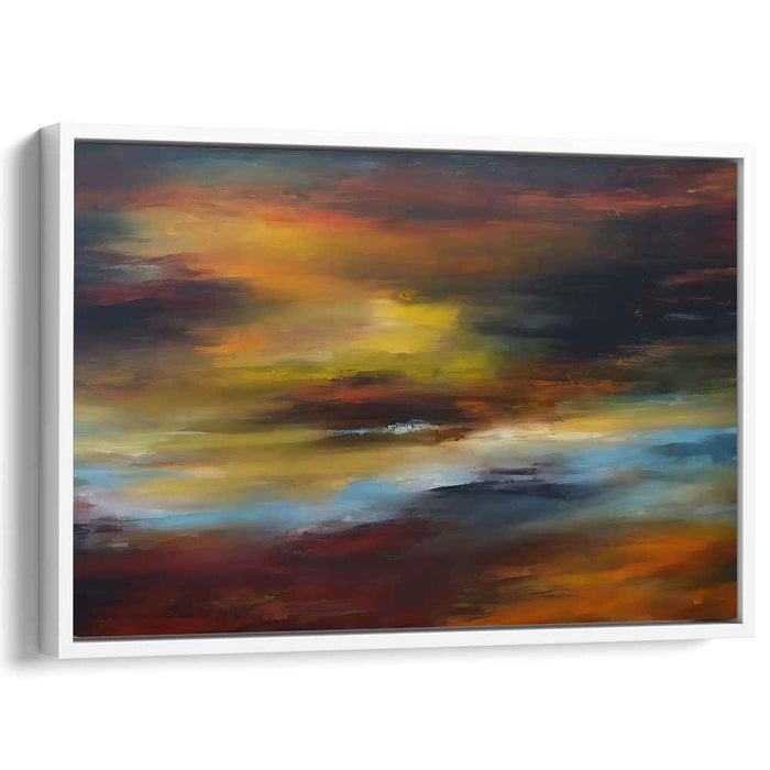 Color Confluence Melody: A Symphony of Colors - Abstract Expressionist Canvas Art
