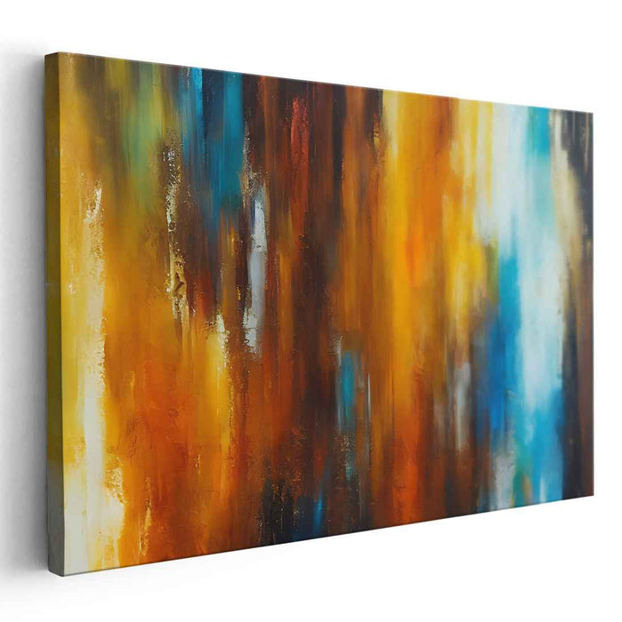 Brown Abstract Print #136