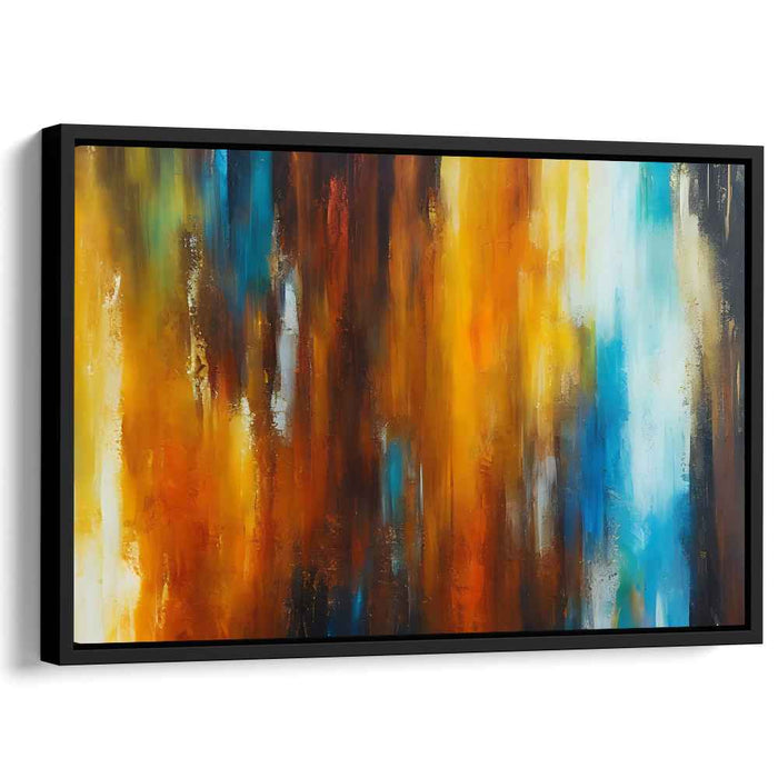 Brown Abstract Print #136