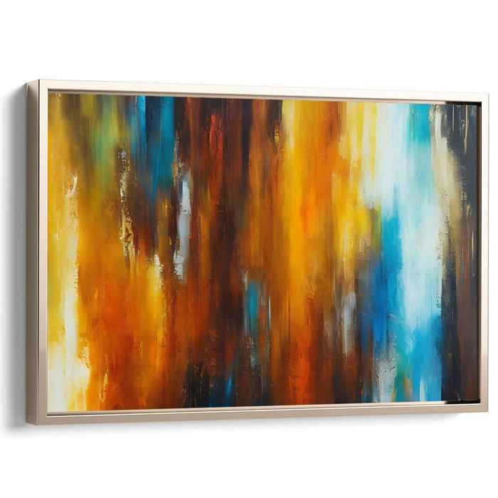 Brown Abstract Print #136