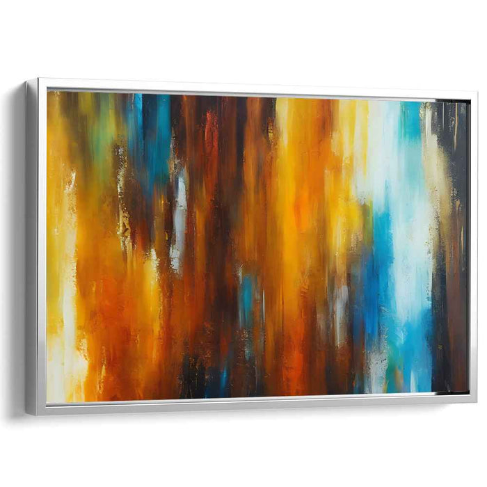 Brown Abstract Print #136