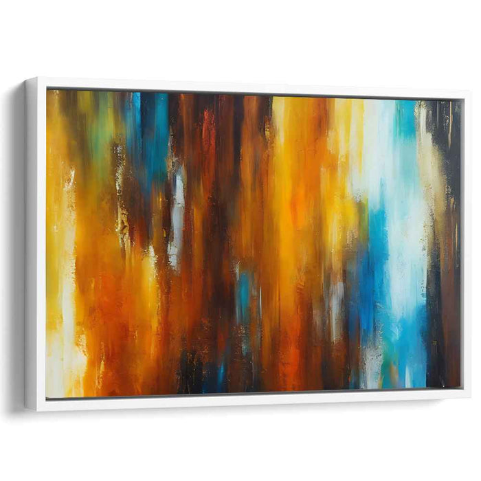 Brown Abstract Print #136