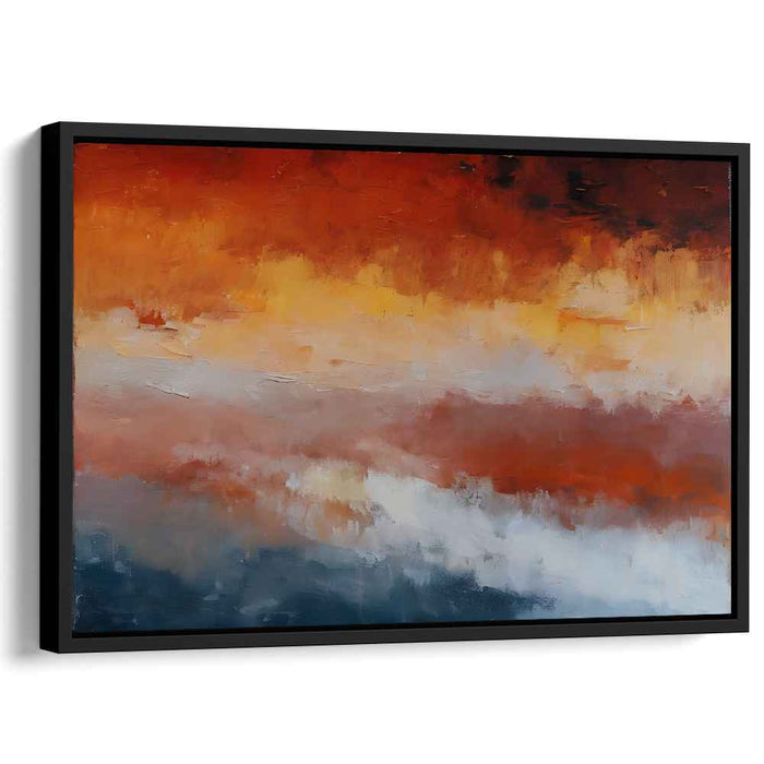 Brown Abstract Print #140