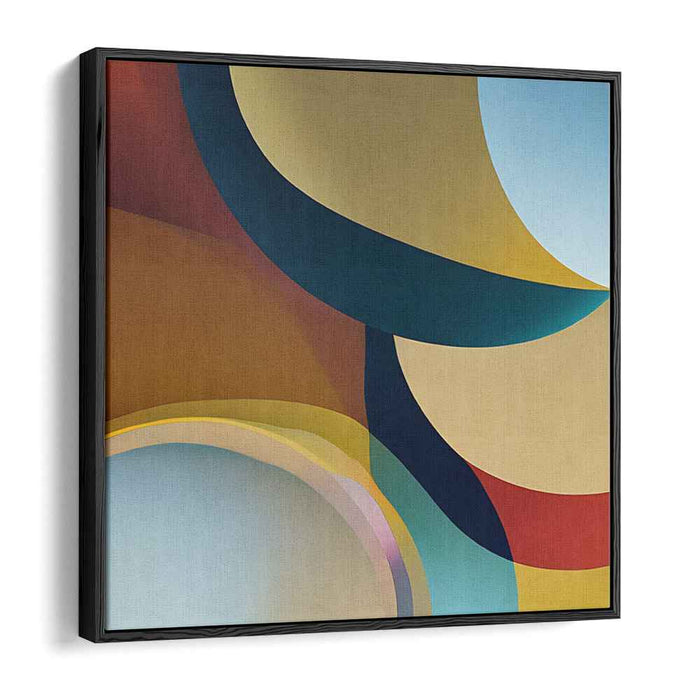 Sweeping Curves of Harmony: Modern Abstract Canvas Art
