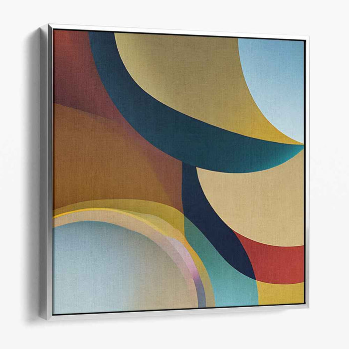 Sweeping Curves of Harmony: Modern Abstract Canvas Art