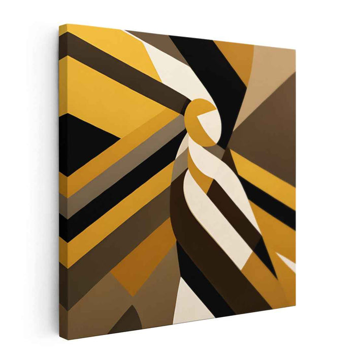 Terra Prism Fusion: Dynamic Geometric Abstraction in Earth Tones