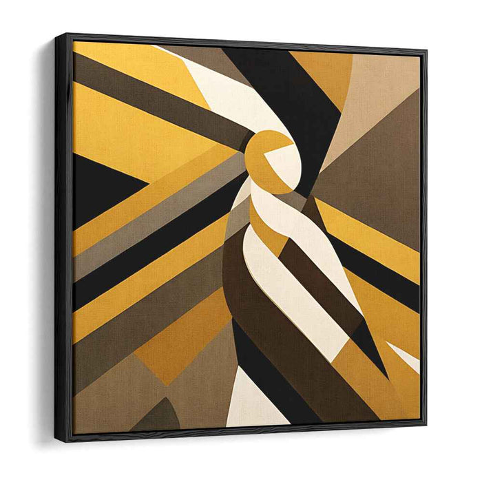 Terra Prism Fusion: Dynamic Geometric Abstraction in Earth Tones