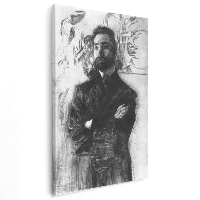 Bryusov (1906) by Mikhail Vrubel