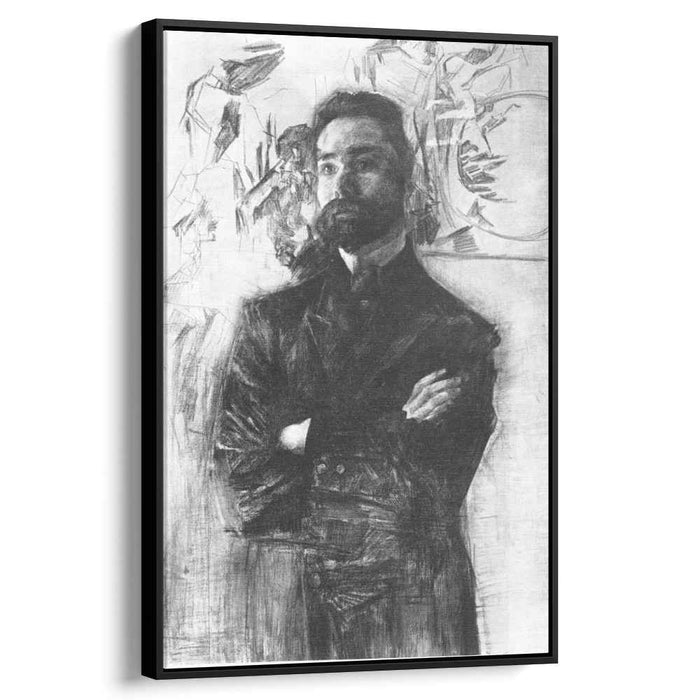 Bryusov (1906) by Mikhail Vrubel