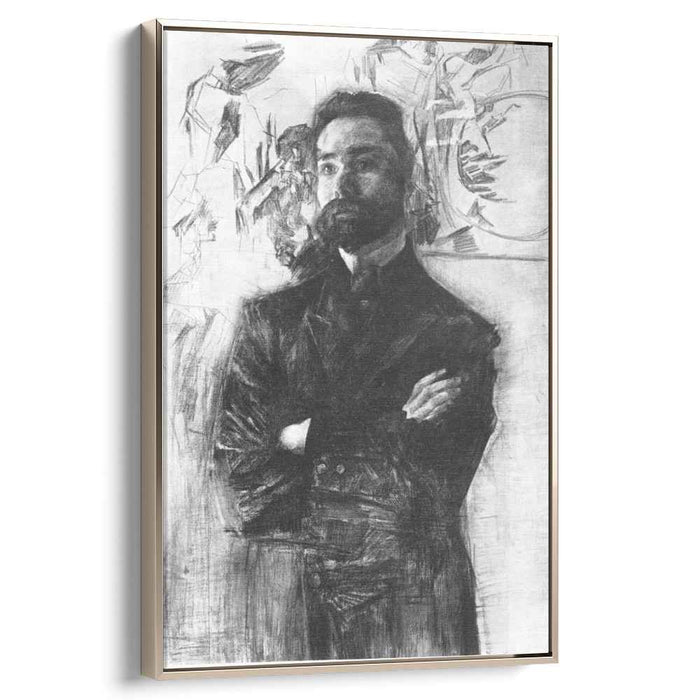 Bryusov (1906) by Mikhail Vrubel