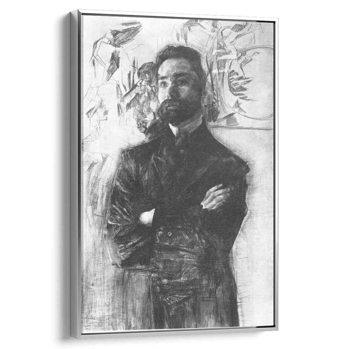 Bryusov (1906) by Mikhail Vrubel