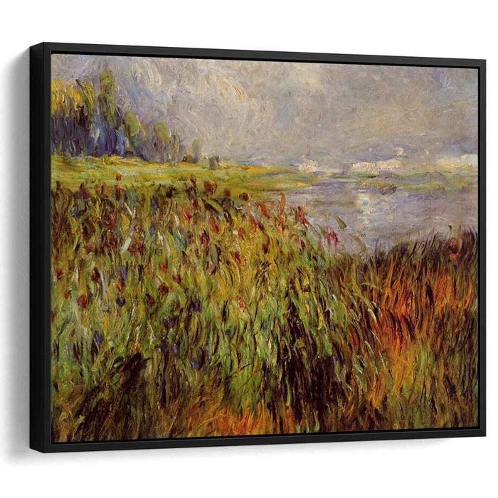 Bulrushes on the Banks of the Seine (1874) by Pierre-Auguste Renoir