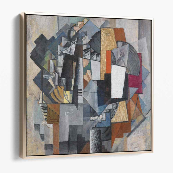 Bureau and Room (1913) by Kazimir Malevich