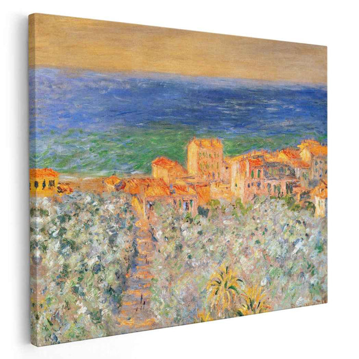 Burgo Marina at Bordighera (1884) by Claude Monet