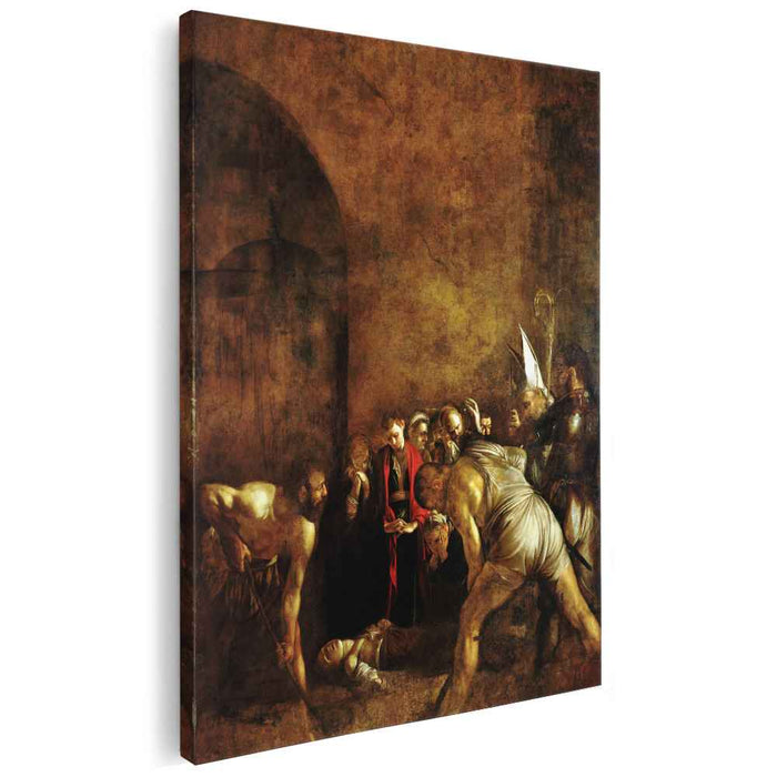 Burial of Saint Lucy (1608) by Caravaggio