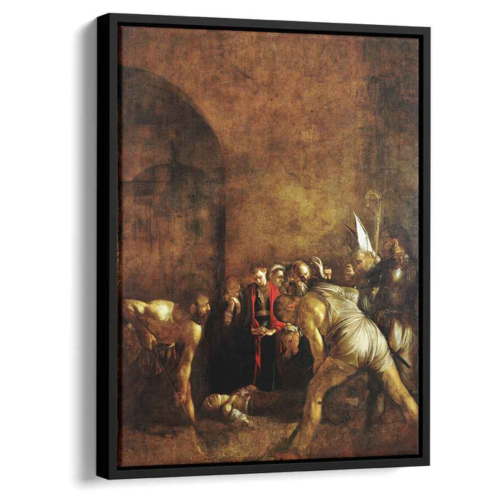 Burial of Saint Lucy (1608) by Caravaggio