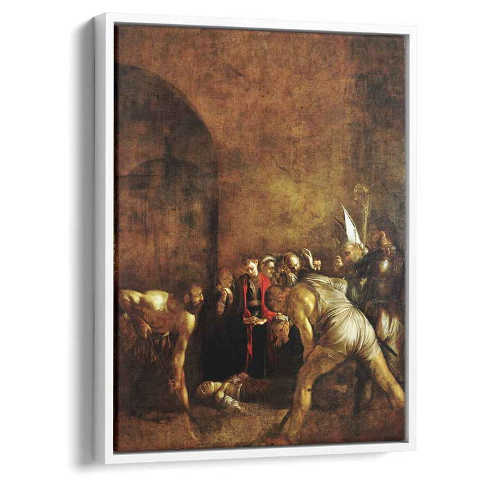 Burial of Saint Lucy (1608) by Caravaggio