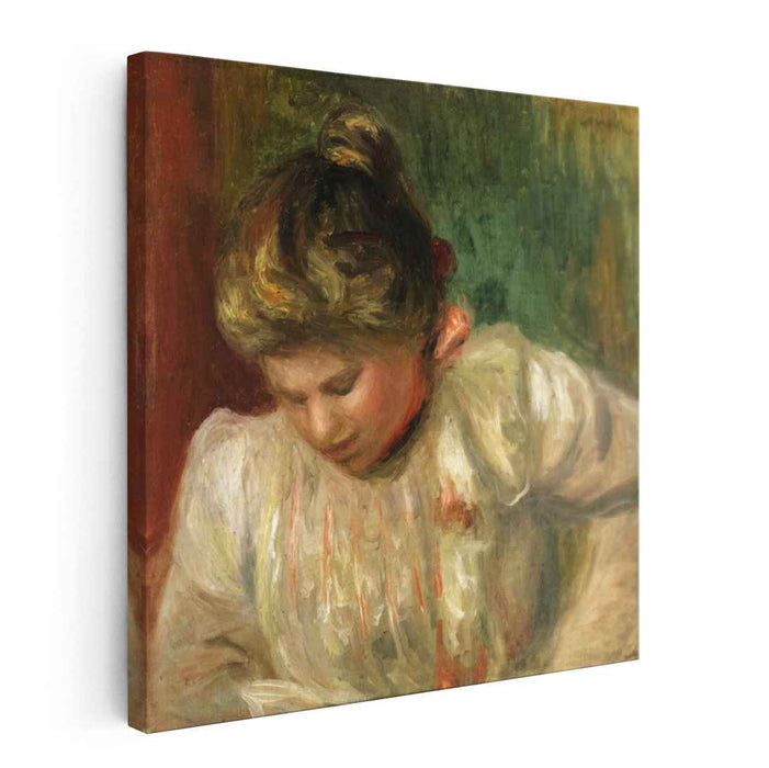 Bust of a Girl (1900) by Pierre-Auguste Renoir