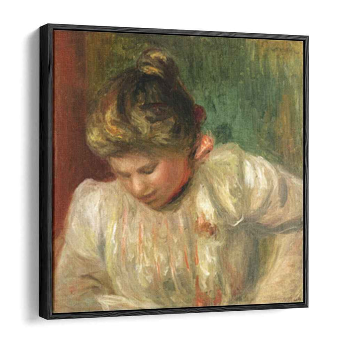 Bust of a Girl (1900) by Pierre-Auguste Renoir