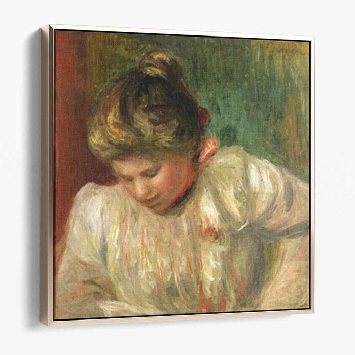 Bust of a Girl (1900) by Pierre-Auguste Renoir