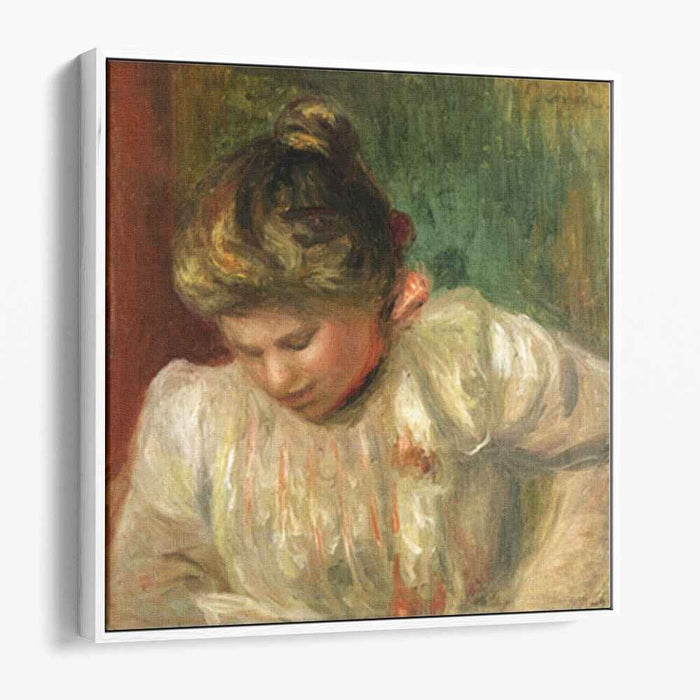 Bust of a Girl (1900) by Pierre-Auguste Renoir