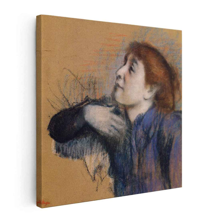 Bust of a Woman (1885) by Edgar Degas