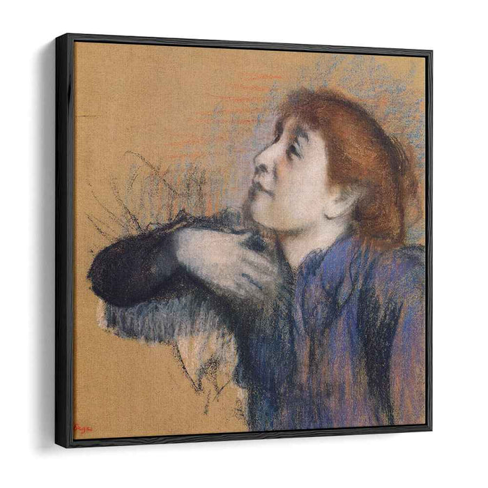 Bust of a Woman (1885) by Edgar Degas