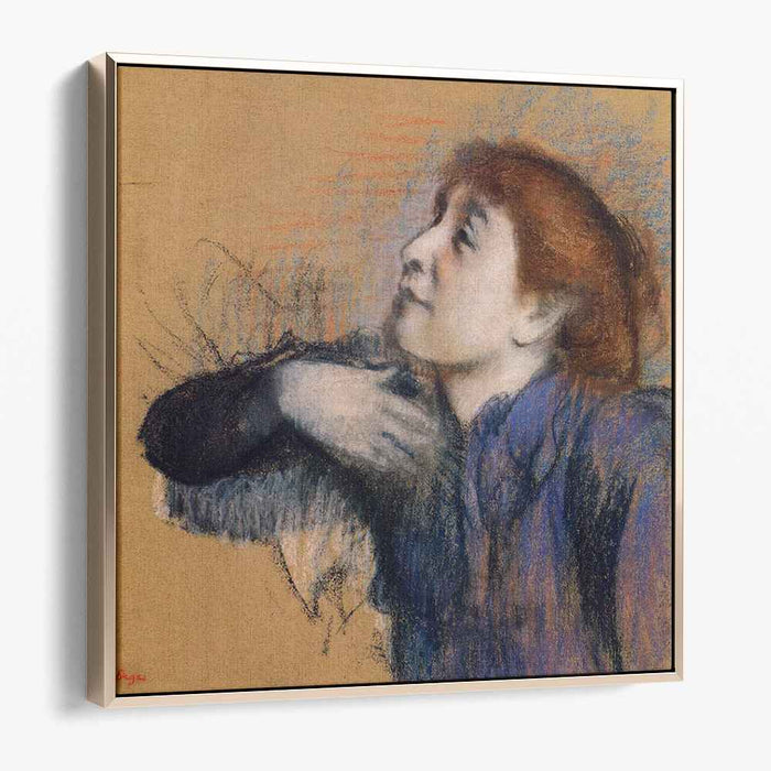 Bust of a Woman (1885) by Edgar Degas