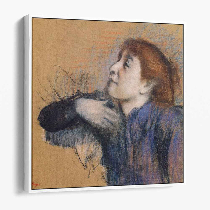 Bust of a Woman (1885) by Edgar Degas