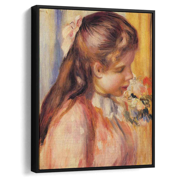 Bust of a Young Girl (1895) by Pierre-Auguste Renoir
