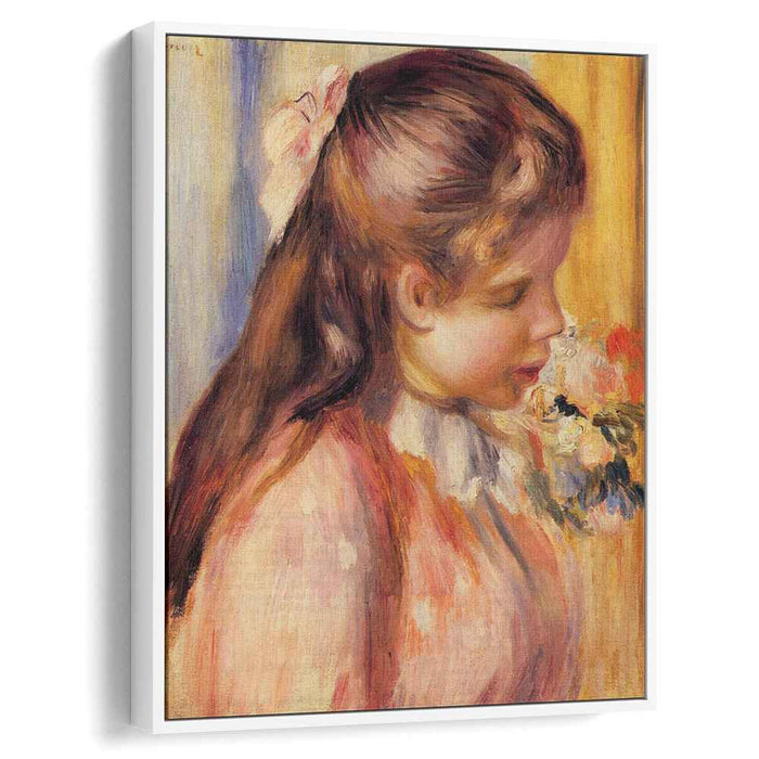 Bust of a Young Girl (1895) by Pierre-Auguste Renoir