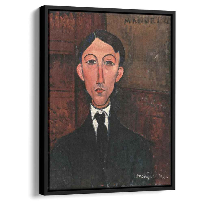 Bust of Manuel Humbert (1916) by Amedeo Modigliani