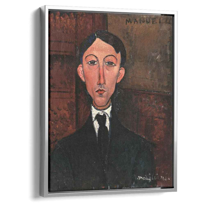 Bust of Manuel Humbert (1916) by Amedeo Modigliani