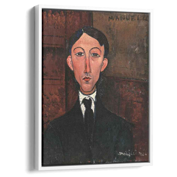 Bust of Manuel Humbert (1916) by Amedeo Modigliani