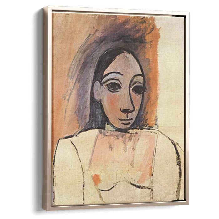 Bust of woman (1907) by Pablo Picasso